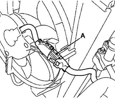 в) Отсоедините разъемы электродвигателей вентиляторов.