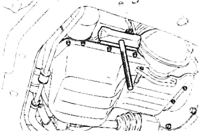 Момент затяжки — 10-25 Нм