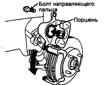 Момент затяжки — 22 - 32 Нм