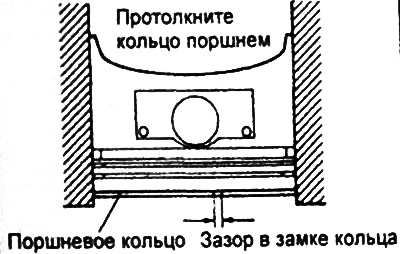 Маслосъемное кольцо — 1,0 мм