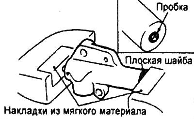 Данную проверку можно выполнить с помощью тисков. При установке корпуса натяжителя в тиски…