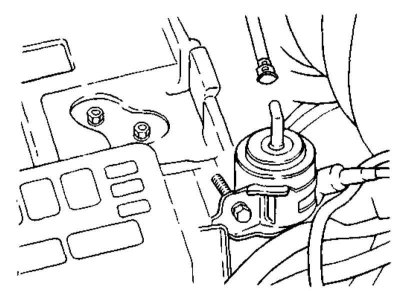 2. Отсоедините электропроводку от топливного насоса.