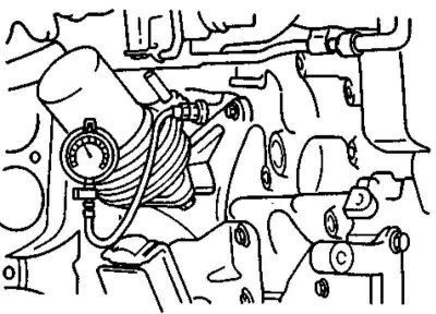 1. Отпустите крепежный винт и соедините электропроводку датчика-выключателя давления двигательного…