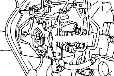 1. Выполните процедуру проверки установки фаз газораспределения (см. Раздел Регулировка установки…