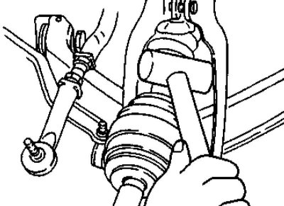 3. Отпустите гайки верхних стяжных болтов вилки.
